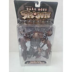 Rare 1990's Dark Ages Spawn The Black Knight Collector Figure